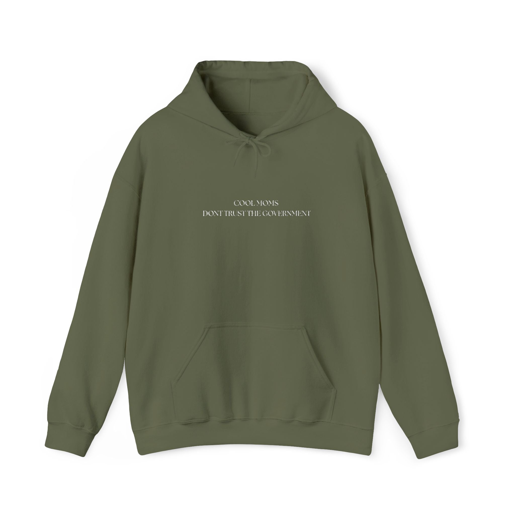 Cool Moms Dont Pullover Hoodie (Embroidered)