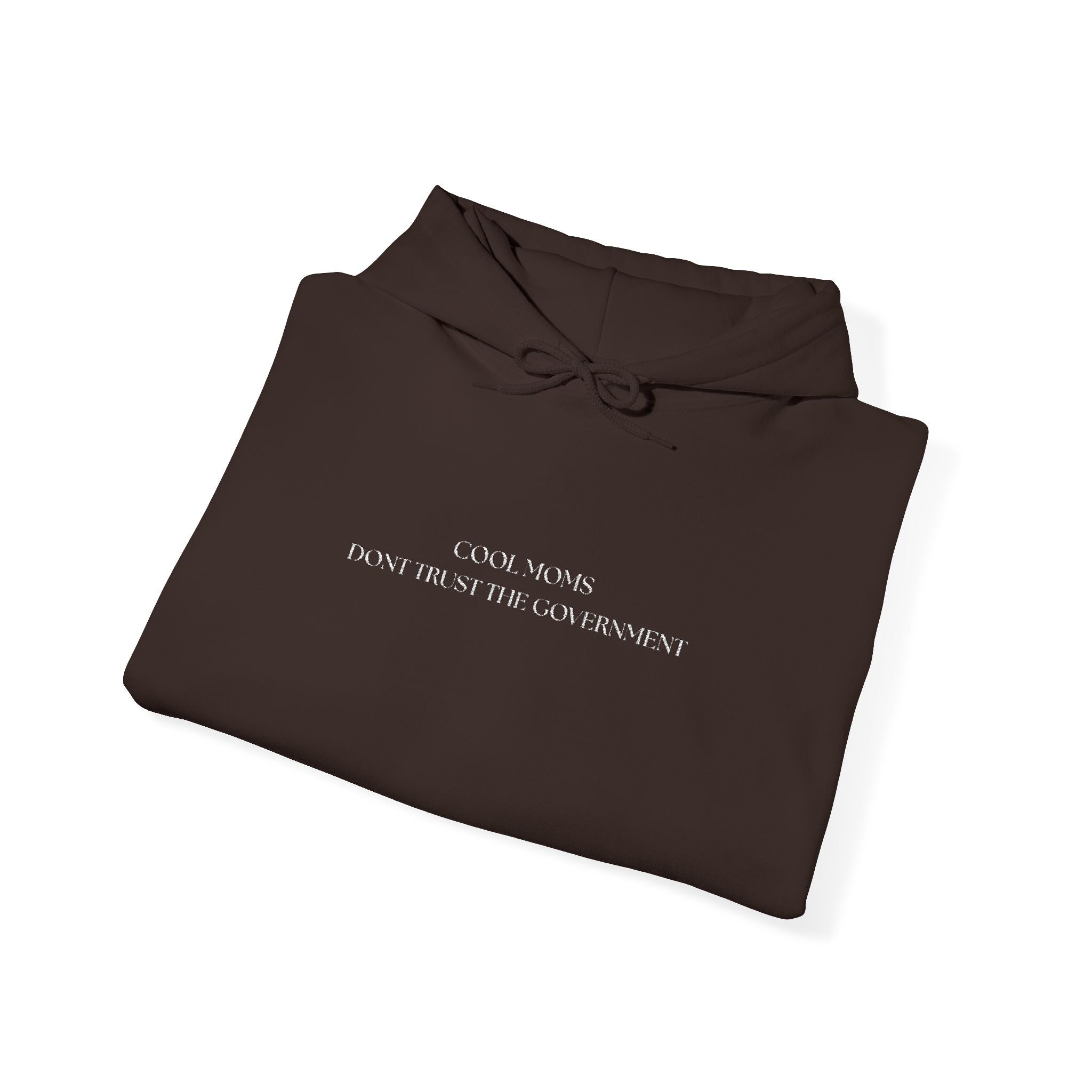 Cool Moms Dont Pullover Hoodie (Embroidered)