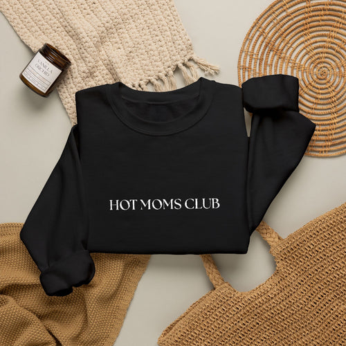 Hot Mom Club Crewneck (Embroidered)