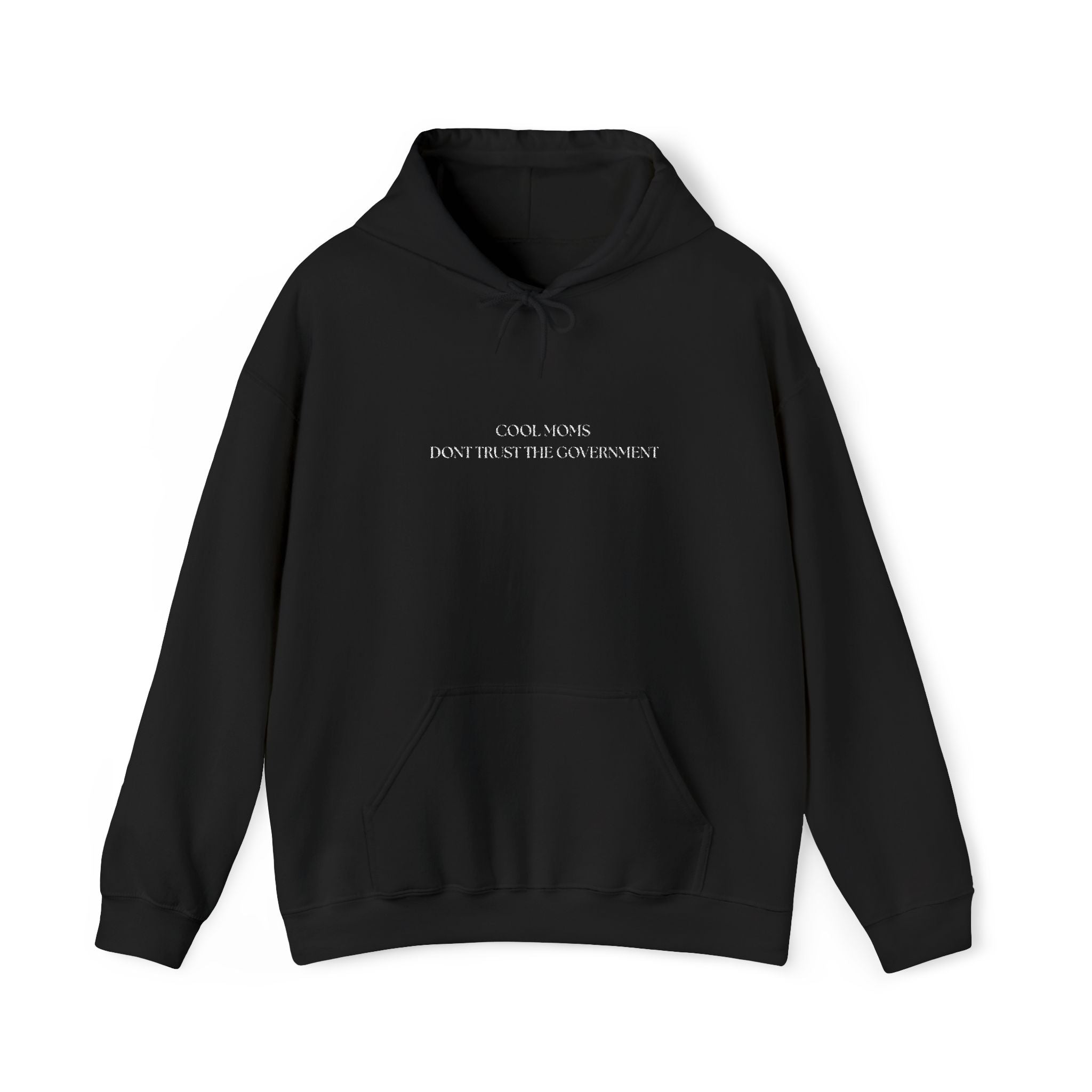 Cool Moms Dont Pullover Hoodie (Embroidered)