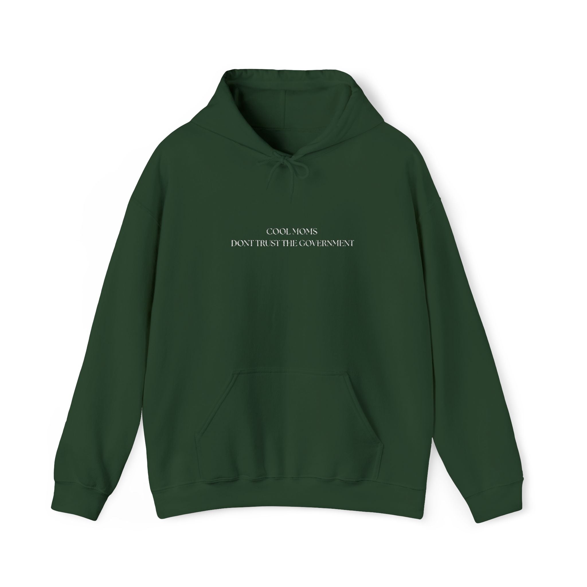 Cool Moms Dont Pullover Hoodie (Embroidered)