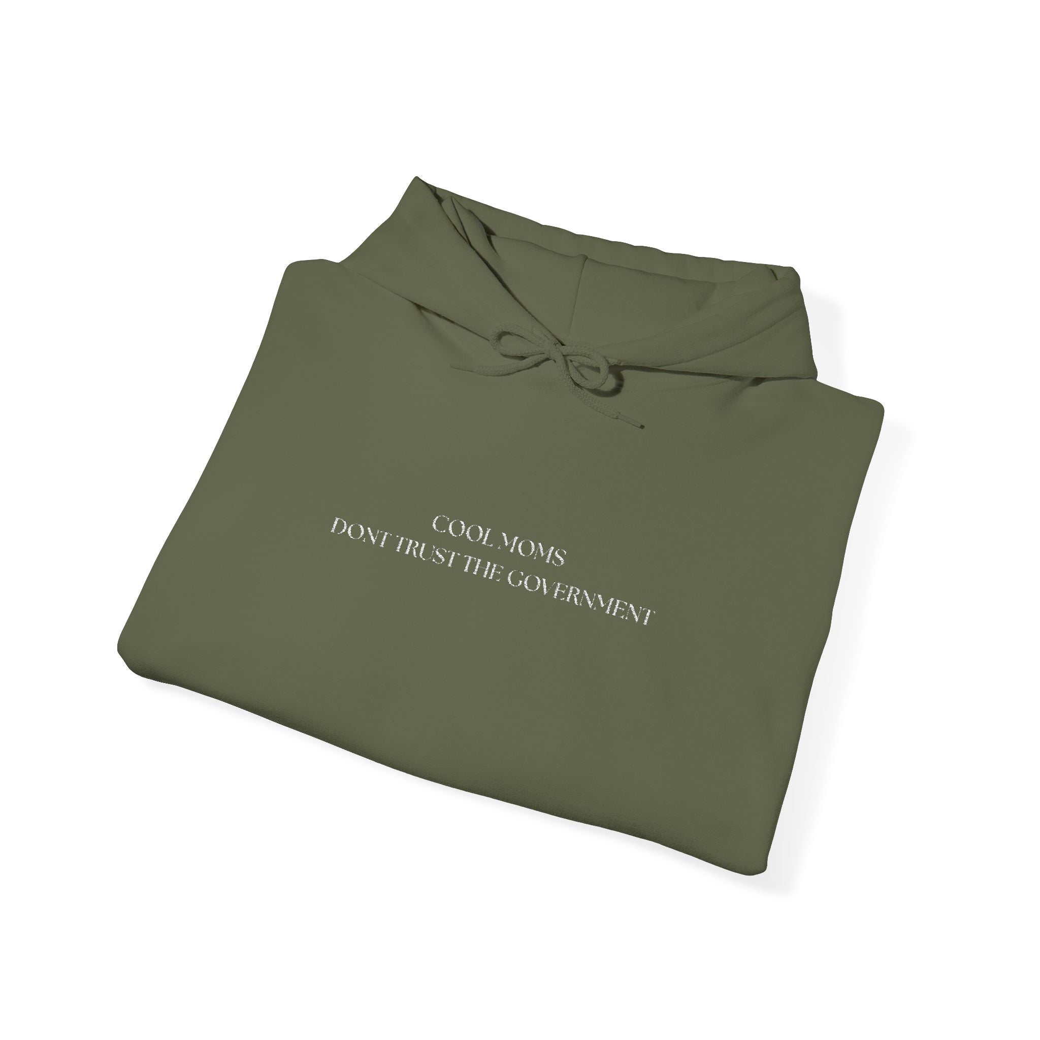 Cool Moms Dont Pullover Hoodie (Embroidered)